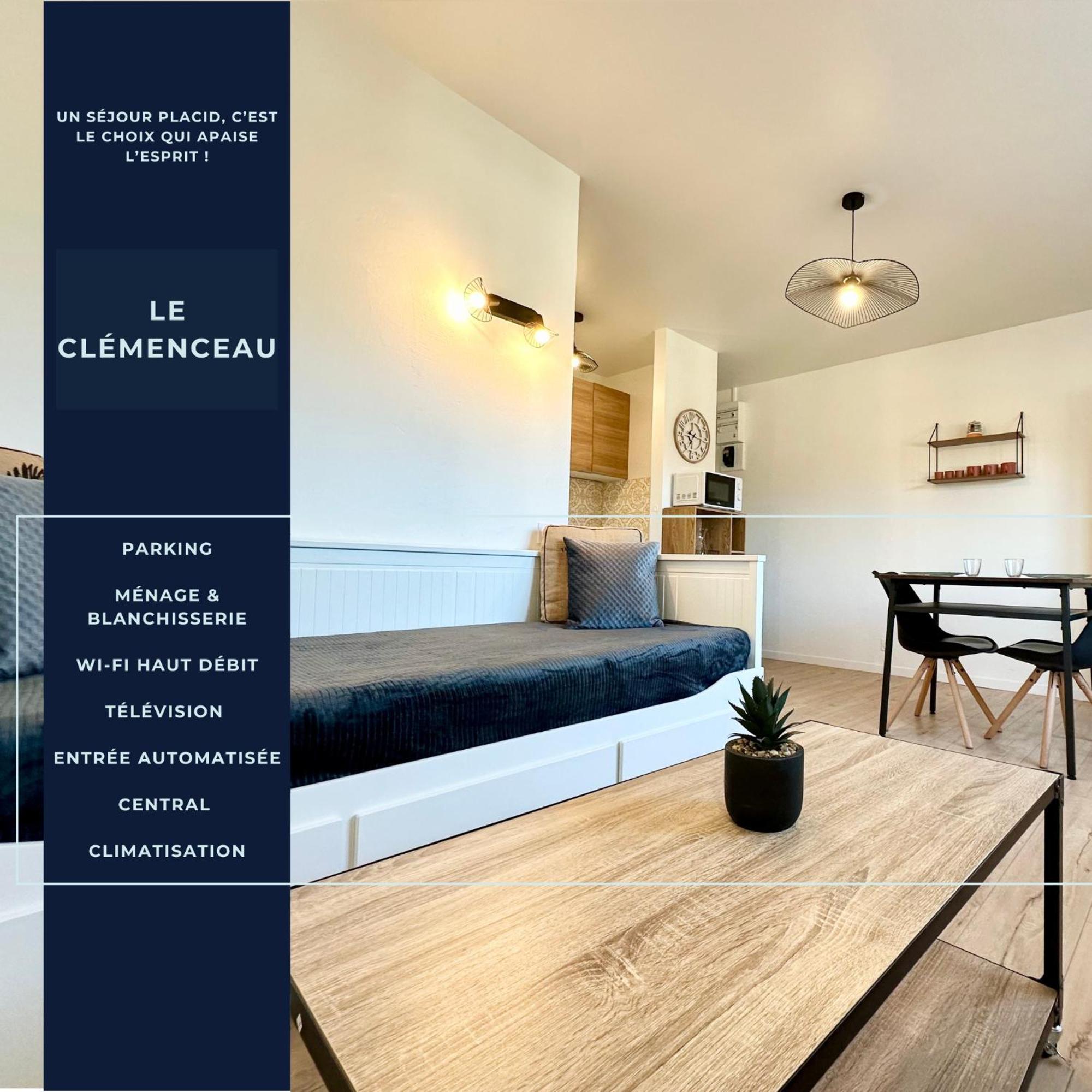 شقة Le Clemenceau - Parking Prive - Fibre & Clim مونت دي مارسان المظهر الخارجي الصورة